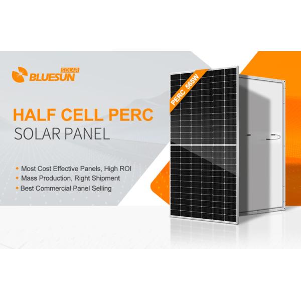 Bluesun Hot-selling Half Cut 550 Watts 560 Watts 565 Watts Solar Panels Kit for Home