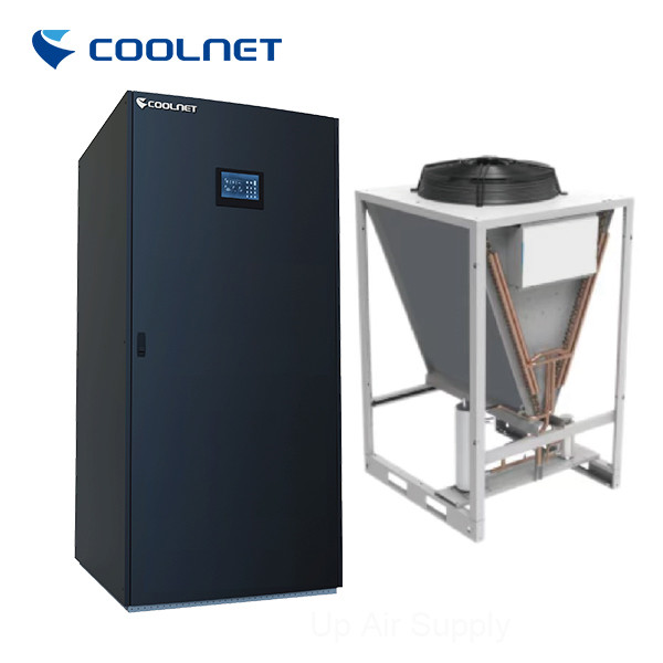 Fluorine Pump Precision Air Conditioning with Dual Cycle Refrigerant System 30KW-100KW Centrifugal EC Fan and R410A Refrigerant
