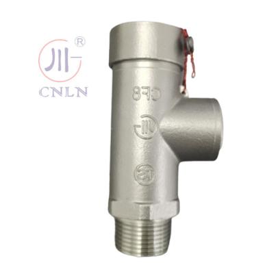 Cryogenic DN15 PN40 Low-Lift Safety Valve SS304/316 for Tank/Skid/Trailer