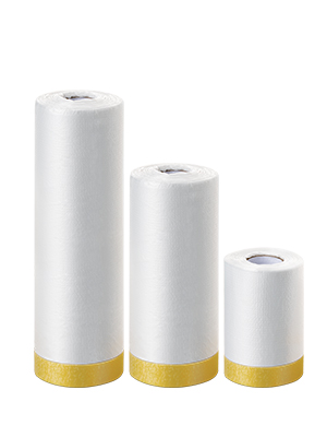 Assorted Masking Paper For Automotive Painting Covering Masking Paper Plastic Pretaped Masking Film Protection Covering