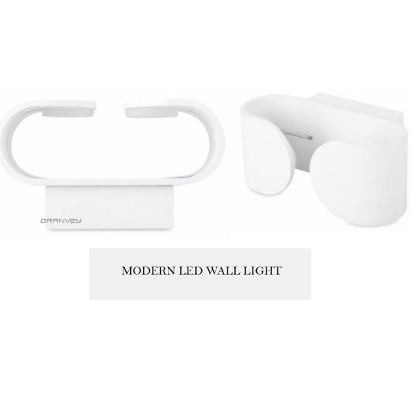 Indoor Up Down Aluminum Contemporary LED Wall Lights Lamp 6W For Bedroom