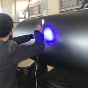 Rodillo de enfriamiento de 1600 mm de diámetro para CPP CPE, rodillo de fundición, superficie mate