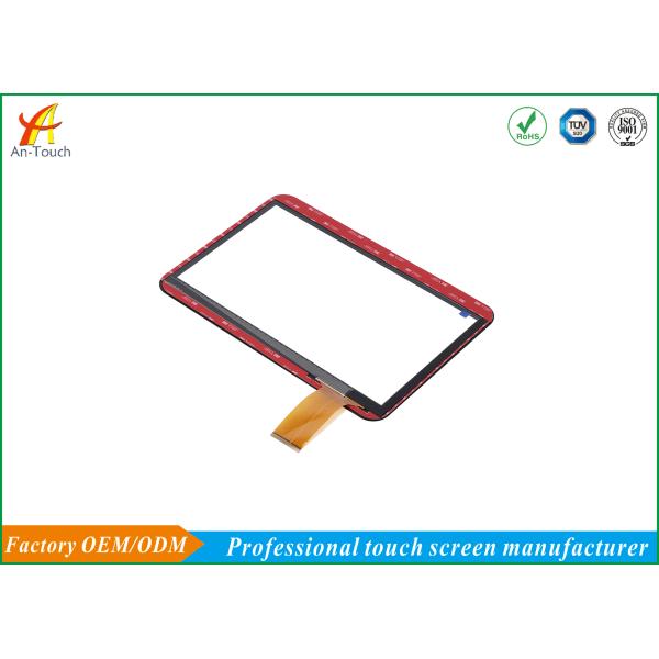 Bright Home Automation Wall Touch Screen / Red Color Home Touch Panel