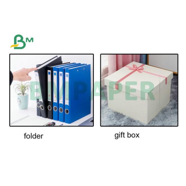 70 x 100cm 3MM 3.5MM Thickness Coated White SBS Board For File Folder Making