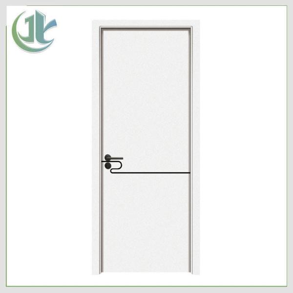 Outwards WPC Hollow Core Bathroom Door , Noise Cancelling Interior Doors