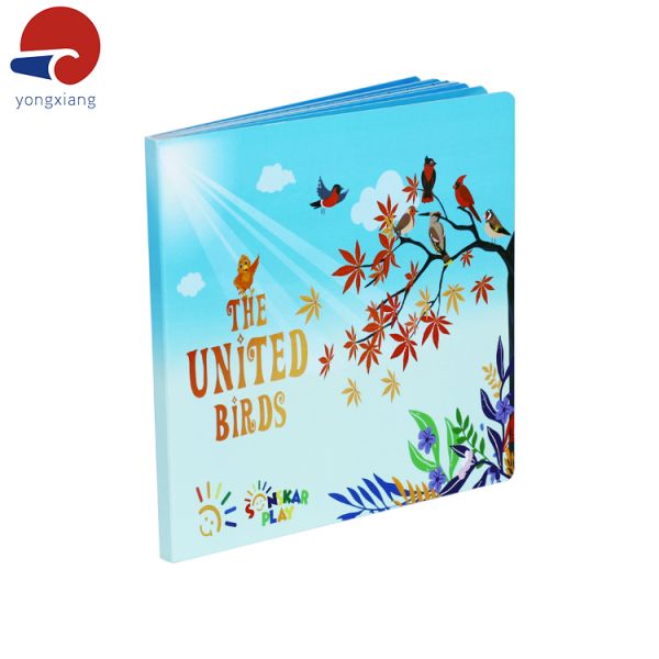 Customized Children's Board Books Round Corner / Square Corner Childrens Learning Book
