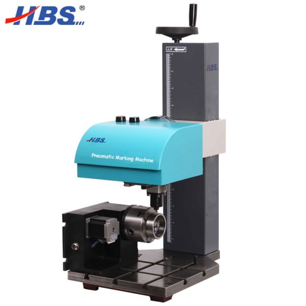 Vin Code DOT Peen Pneumatic Rotary Marking Machine for Name Plate Chassis Number Portable