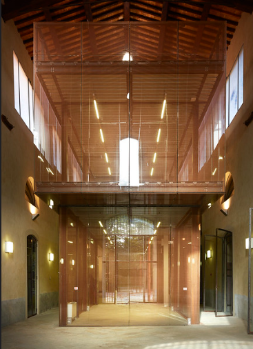 Stainless Steel Mesh Laminated Glass Modern Spaces Decorative Partitions Walls Ceiling Accents ISO Custom Cutting