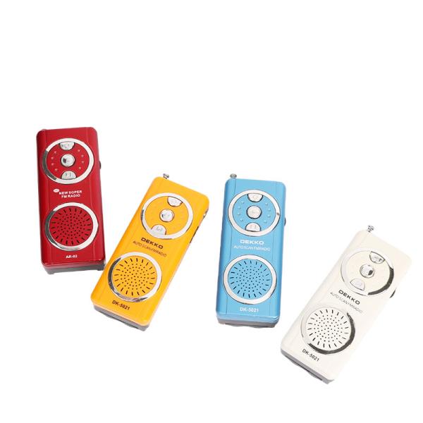 All Color FM Speaker Radio Lightweight Portable Gift Radio FM 88 - 108