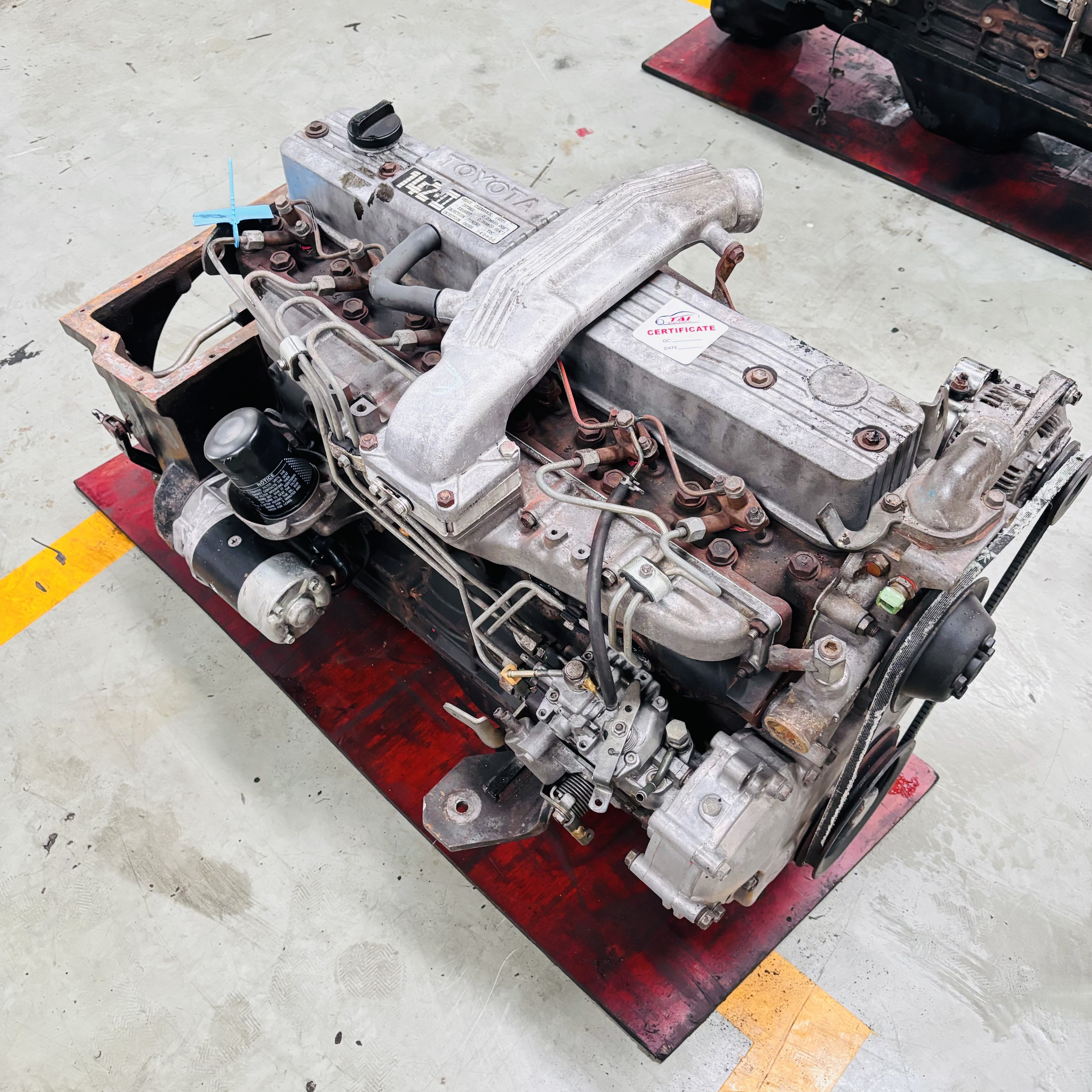 14Z-II 5.2L 6-Cylinder Direct Injection Diesel Engine Assembly with 56 kW Max Power for Toyota  Forklifts