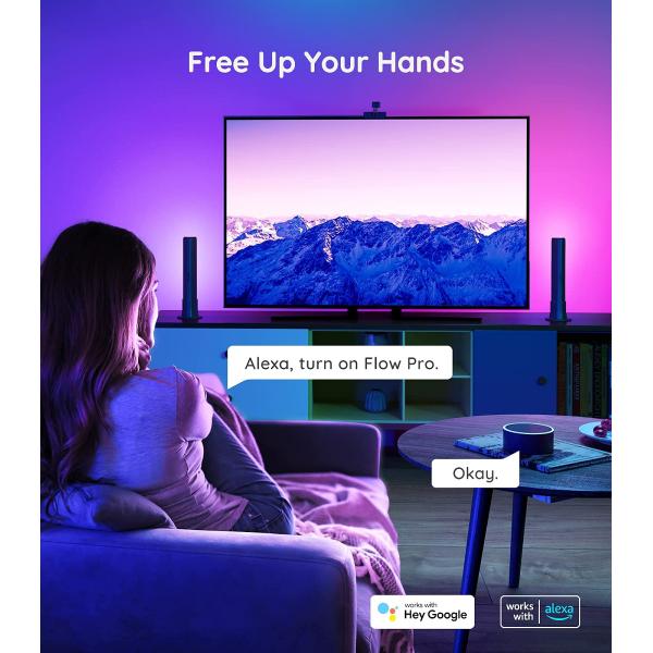 Умная Адвокатура рассеянного света 4100K игры синхронизации Bluetooth 4,2 с камерой