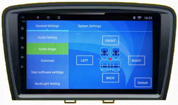 Ouchuangbo car radio multimedia touch screen android 5.0 for Faw D60 with gps navigation USB Wifi