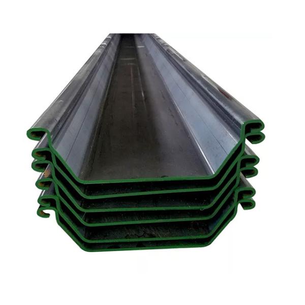 Building Construction Hot Dipped Steel Sheet Pile Sections Q195 Q235 Q235B