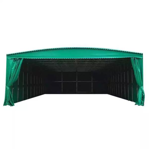 Waterproof Outdoor Push And Pull Folding Garage Carport Warehouse Trade Show Tent