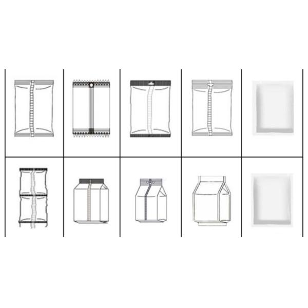 Небольшая машина упаковки порошка сумки 1.2KVA мешка детержентная