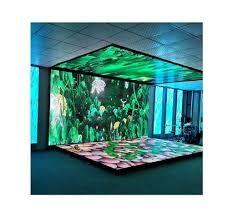 Multicolor Interactive LED Display , Moistureproof Curved LED Panels