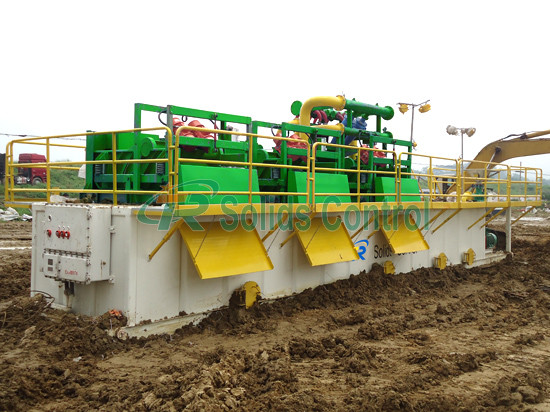 Engineering 1000gpm HDD 240m3/H Mud Mixing System