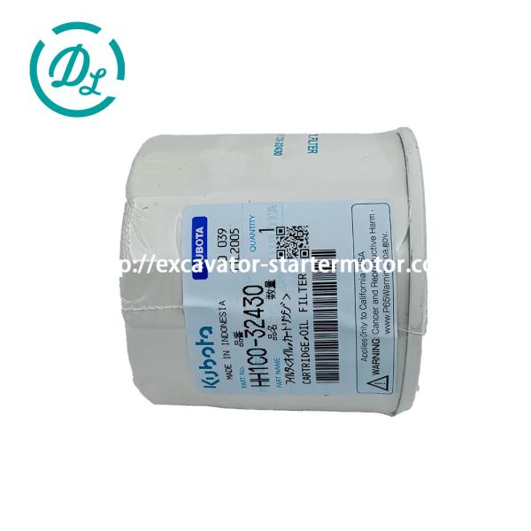 EexcavaStart Kubota U30-5 Excavator Oil Filter HH1C0-32430 1C020-32430