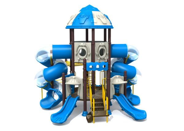 Galvanized steel pipe attractive king kong style outdoor playground for kindergarten TQ-CB1295