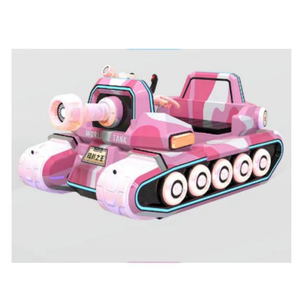 Небольшой парк развлечений унисекс 12V45A*2 Электрический винтажный автомобиль с дистанционным управлением