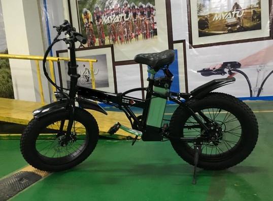 16 Inch 250w Folding Fat Tyre Electric Bike For Children