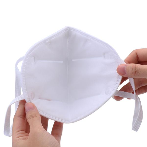 Anti Dust Fluid Resistant Face Mask , N95 Mouth Mask For Environmental Sanitation