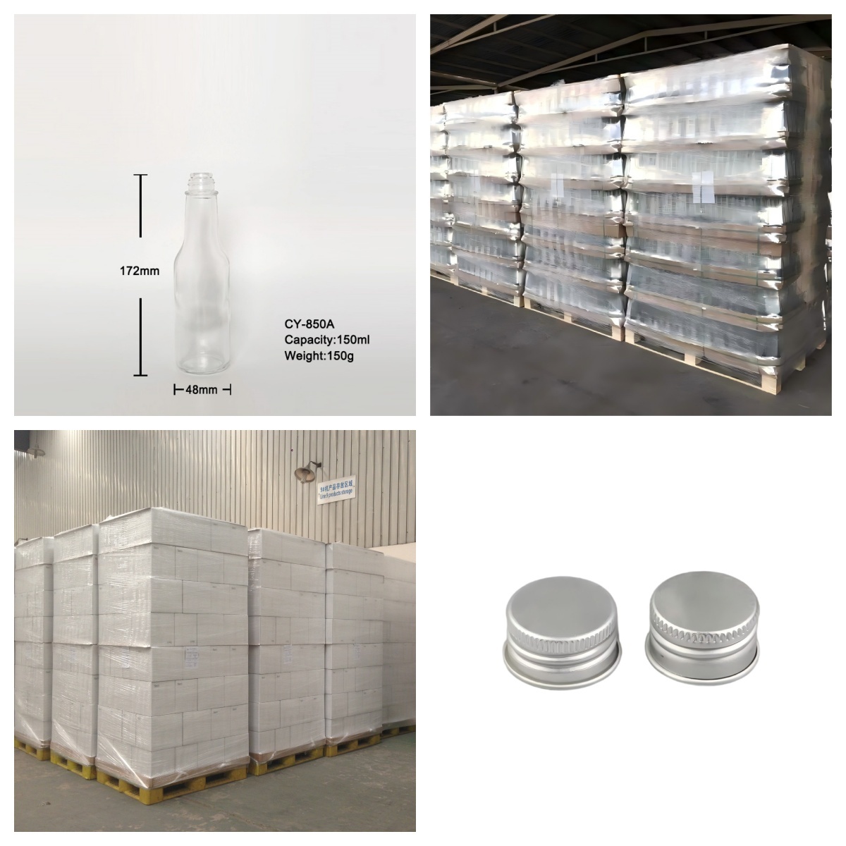 150ml Glass Woozy Bottle Wholesale | CY-850A