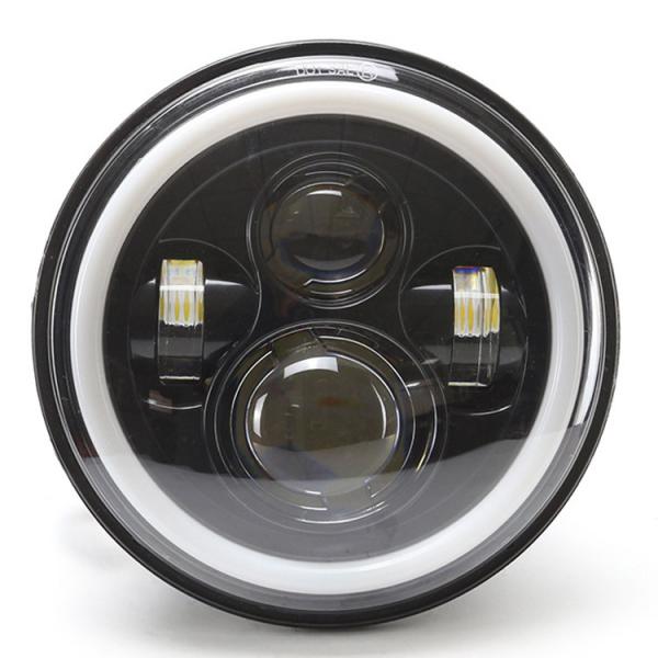 Custom Modified 7 Inch LED Round Retro Vintage Motorcycle Headlight Sample Make Sample