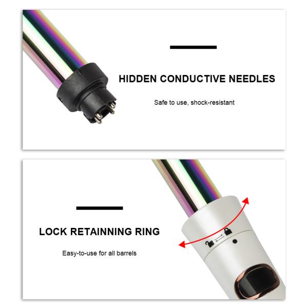 Профессиональная керамическая вращая палочка 3 Curler в 1 заменимом