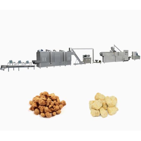 Textured Soya Extruder Machine / soya nuggets extruder Production Line