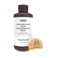 Impressão 3D dentária resina de guia cirúrgica transparente de alta resistência de alta dureza inodora