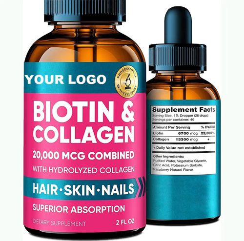 Factory supplement high quality Vitamin C Skin Whitening Supplement Collagen Peptide Liquid Collagen Drink