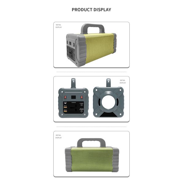 300W Portable Battery Power Station With MPPT Controller For Outdoor Adventures