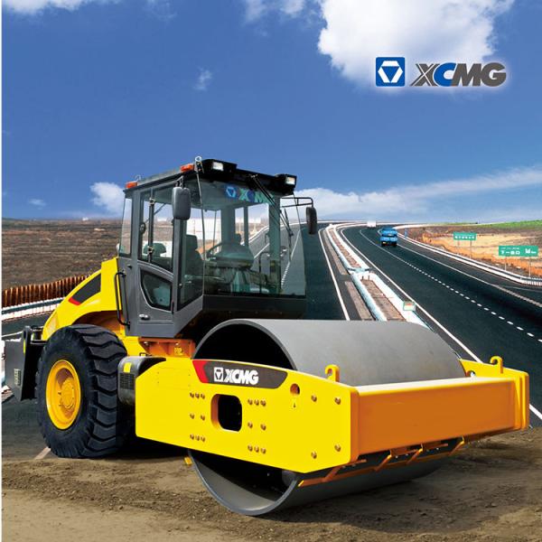 Mechanical Single Drum Walk Behind Roller / Customized Single Drum Road Roller