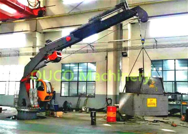 6T12M Foldable Telescopic Boom Ship Lifting Crane