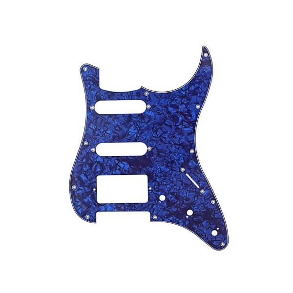 Синяя жемчужная гитара Pickguard Tremolo Spring Cover Белая пластина Скретч Пластина Гитарные детали Аксессуары