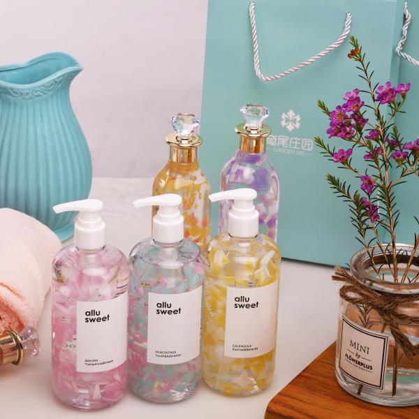 Hotel Shower Gel Moisturizing Body Wash Petals Blue Marine Collagen Seaweed