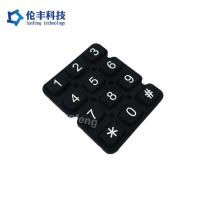 Clavier en caoutchouc de silicone à surface mate avec résistance à l'eau et options de deuxième traitement flexibles