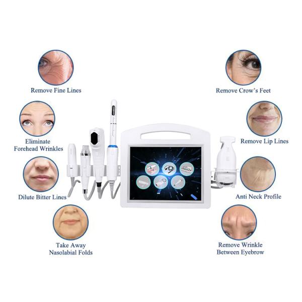 5 In 1 UltraHifu(High Intensity Focused Ultrasound) 2d 3D 4D Hifu Machine Professional Skin Tightening Treatment