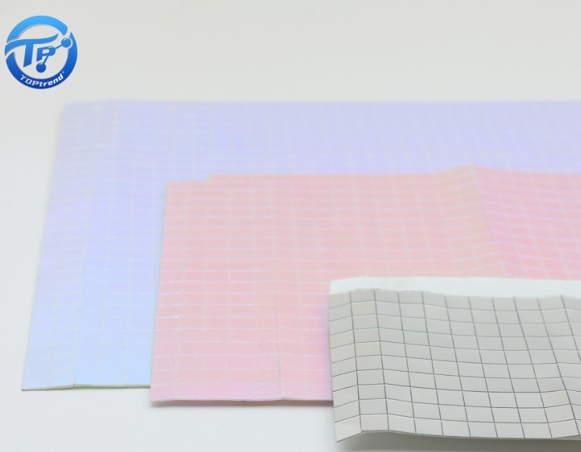 1mm Thick Acrylic Mirror Tiles Self Adhesive Mini Square Mirror Stickers for DIY Crafts