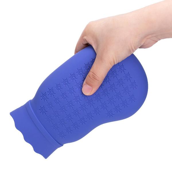 500 мл проницаемая резиновая бутылка с горячей водой с мягким крышкой для менструального отопления кровати