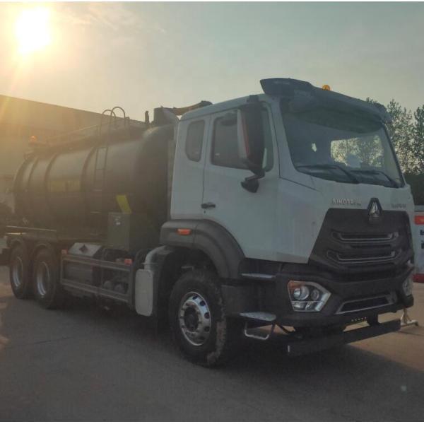 Sinotruk Howo new 6X4 18CBM sludge vacuum Sewage Suction tank truck used pump sewage trucks vehicle