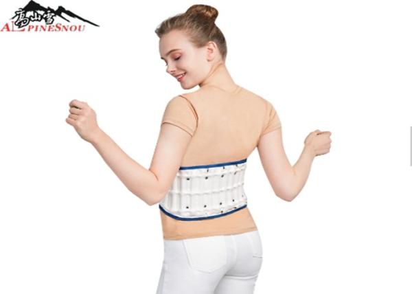 Lumbar gonflable de soutien d'enveloppe d'accolades arrières de ceinture de soutien de dos de taille de compression