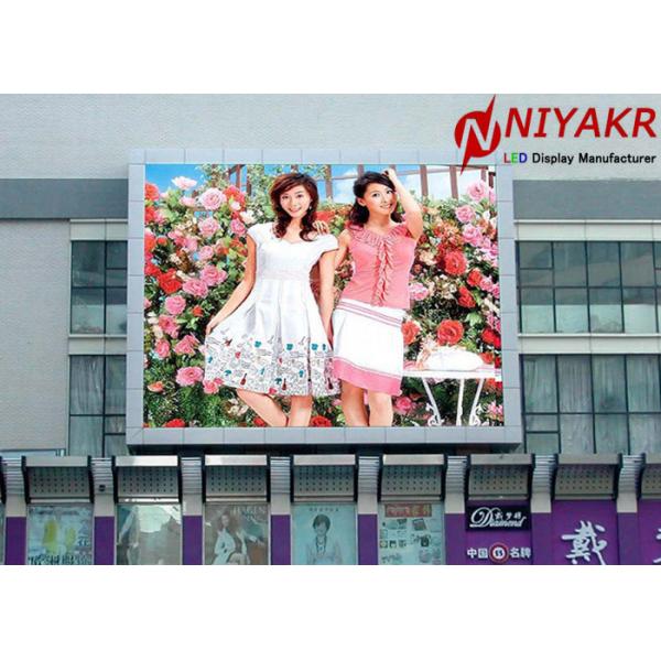 Pantalla LED a todo color al aire libre de P10 P8 P6 que hace publicidad de la pared video al aire libre