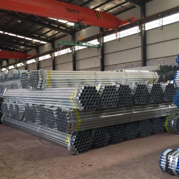 Hot Dip 4 In Galvanized Steel Pipe Z12 Z18 Z22 BS1387