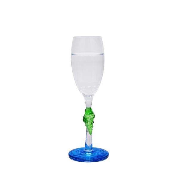 Creative Sea Animal Stem Crystal Wine Glass For Summer Holiday
