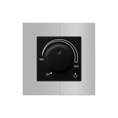 86mm Dimmer Light Switches , 220VAC 50/60Hz Knob Dimmer Switch