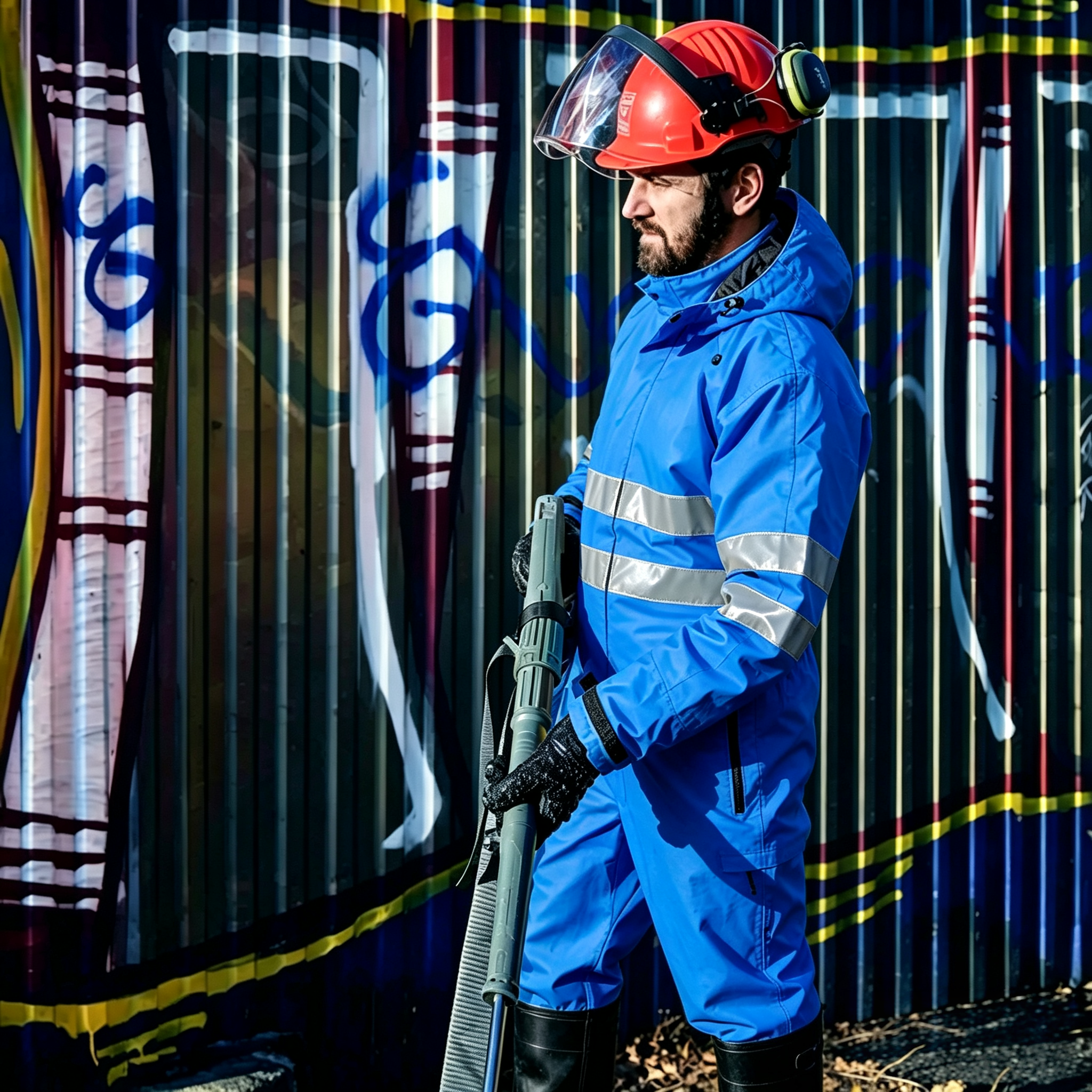 Hooded Design Protection Overall Lightweight Marine Overalls Wear Resistant