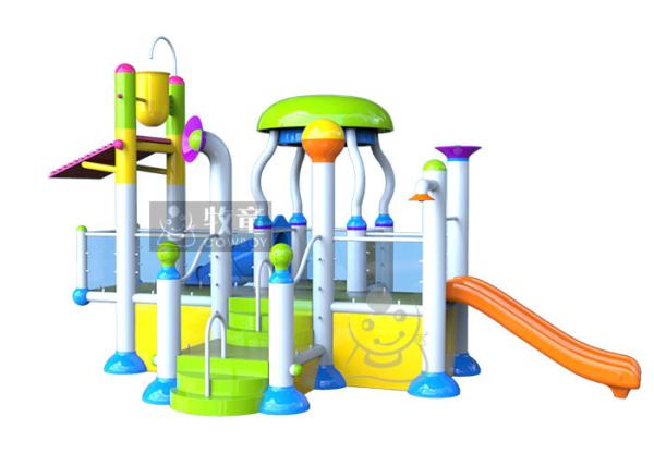 Outdoor Spray Water Park Fountain Jets Custom Dimension For Splash Pad Park