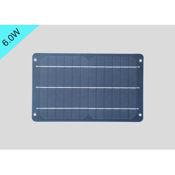 Silicon Miniature Solar Panel 6w 6v PET Front Cover 275mm*170mm*2.2mm Size